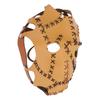 Hallowmas Scary Face Cover Innovative Fun Hand Crafted Safe Breathable PU Leather Face Cover for Fes