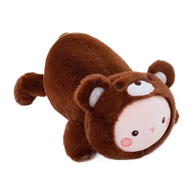 Cute Cute Cute Bear Doll Plush Toy Hug Bear Doll Children Soothing Rag Doll Birthday Gift