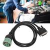 26 Pin Male to 9 Pin Female Deutsch Diagnostic Cable, 121891 Replacement Connector Adapter for Class 7-8 Vehicles in Cab with 9 Pin Deutsch Connector