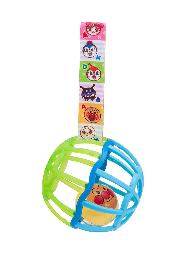 Anpanman Shakashaka Ball with Strap, Green