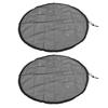 2PCS Water Collection Mesh Cover Black Netting Screen Drawstring 37in Prevents Bugs Tank Protector