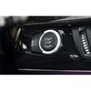 Fit For BMW X3 F25 X4 2011-2017 ABS Silver One-Button Start Switch Cover Trim