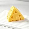 1 pièce Jouets de décompression doux à montée lente Simulation de fromage Jouet à presser Mignon Décoration de bureau Cadeau pour Chambre Bureau Relaxant