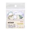 Sunstar Stationery Moomin Sticky S2839318 Die-Cut Notes, Hattifatteners, Beige,