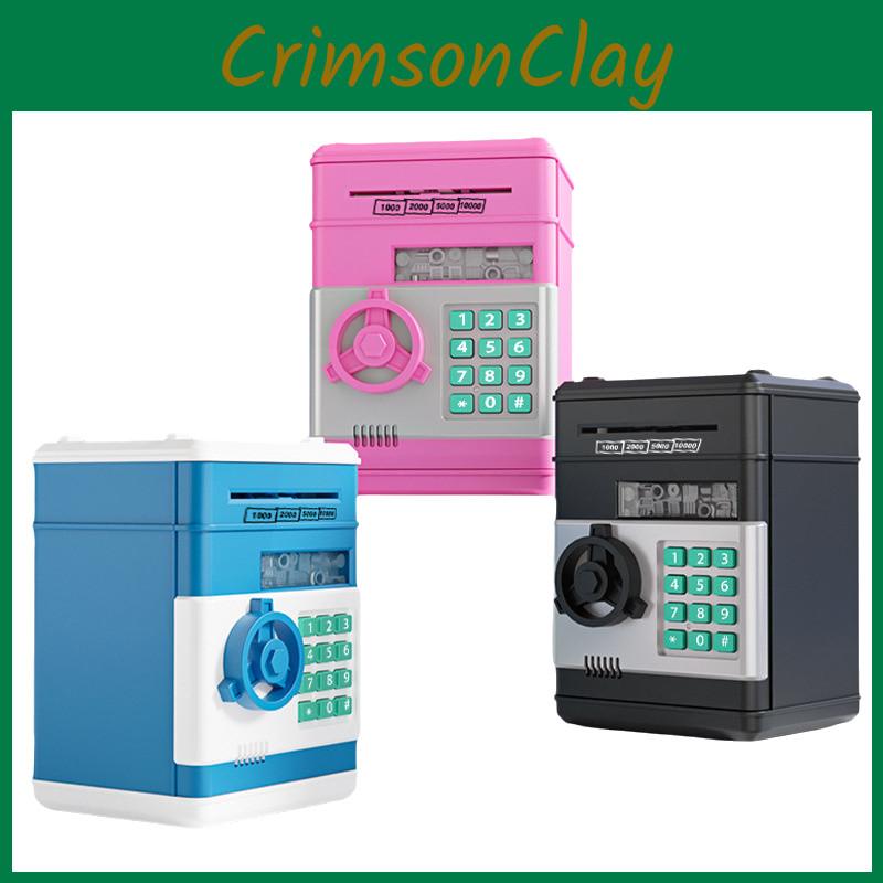 Creative Large Capacity Automatic Coin Bank In Modern Design For Kids With Fun Colors