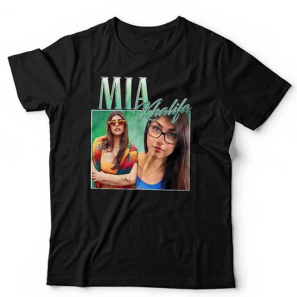 

Mia Khalifa Tshirt Appreciation Unisex Throwback Homage Stag Hen Do Funny Adult S
