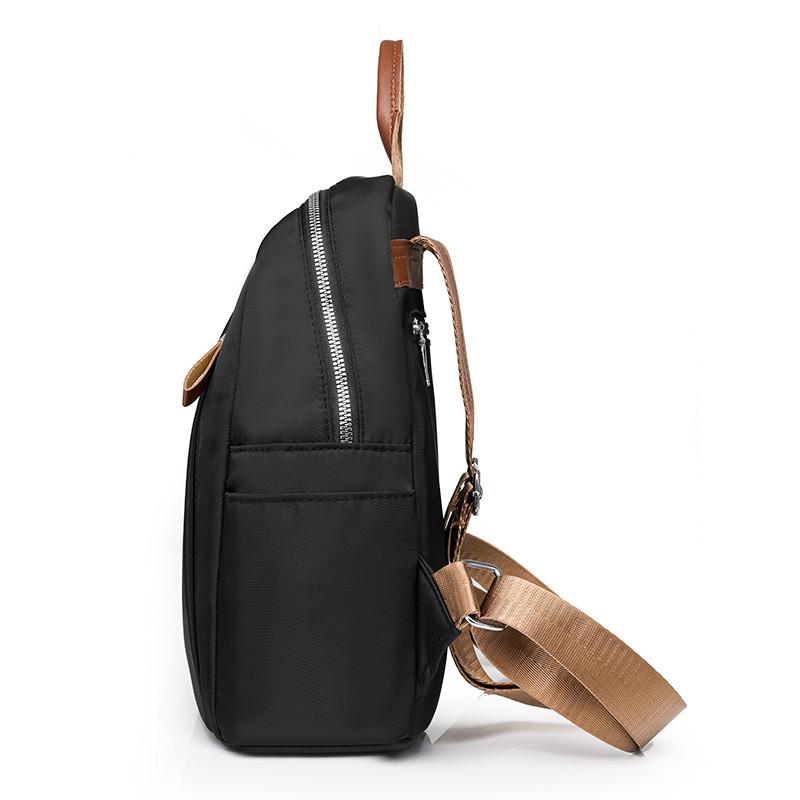 IELGY Backpack Large Capacity Ladies Oxford Cloth Lightweight School Bag Water Repellent