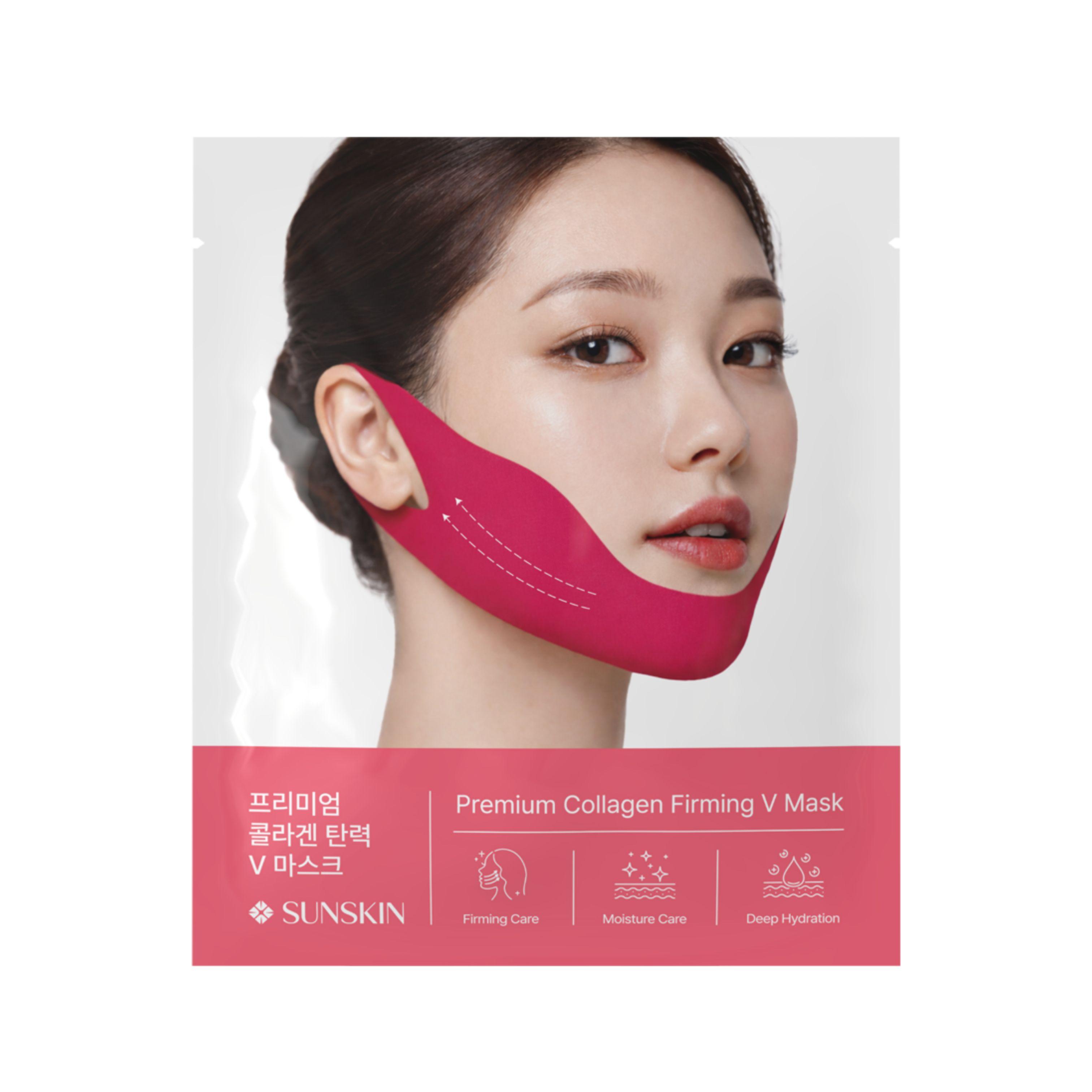 SUNSKIN Premium Collagen Firming V Mask 5pcs Mask 5pcs