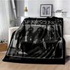 EvaneScence Band Retro Printed Fashion Warm Blanket Flannel Blanket Bed Linings Home Travel Birthday Gift