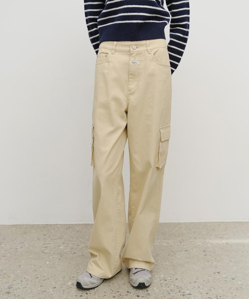 Malittepeulangsowajeobeo W Cargo Pants Beige