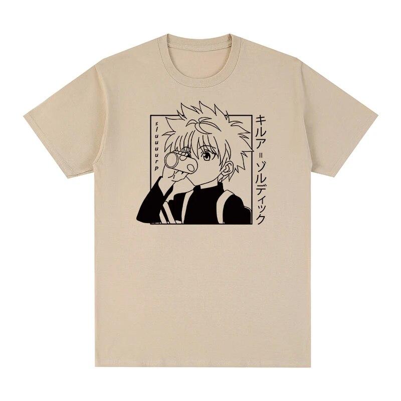 Hunter X Hunter Killua Zoldyck Kawaii T-shirt Cotton Unisex T Shirt New TEE TSHIRT Womens Tops