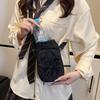 Bowknot Water Bottle Storage Bag Drawstring Waterproof Sport Shoulder Bag Portable With Strap Phone Pouch Cup Accessories