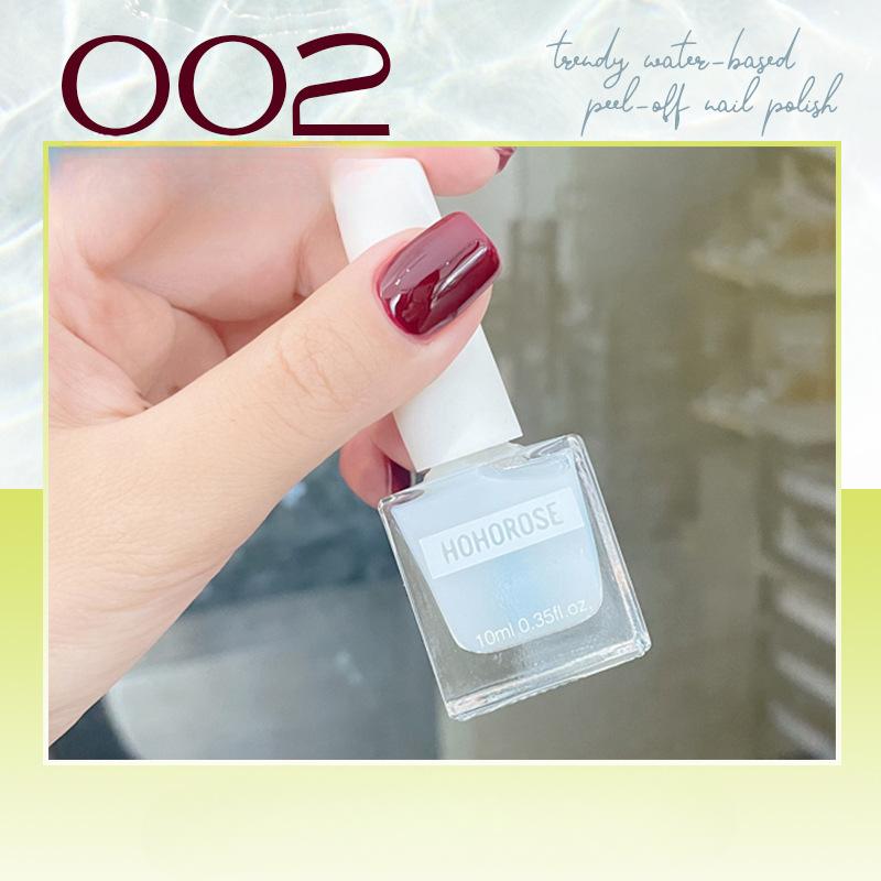 Fine Flash Aurora Fußnagellack, Weiß im Sommer, kein Einbrennen, schnell trocknender und lang anhaltender abziehbarer Nagellack, Basisöl, helles Öl