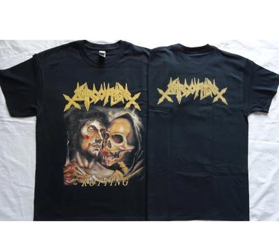 Sarcofago Rotting Sarcofago Maglietta Ufficiale Death Thrash Black Metal