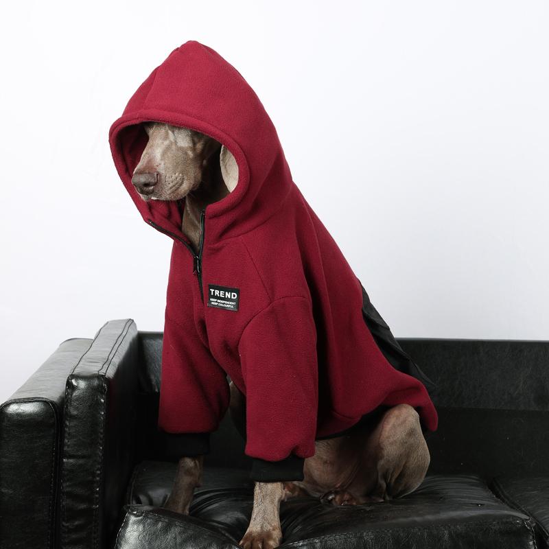Großes Hunde Kostüm Winter Hund Hoodie Mantel Labrador Golden Retriever Border Collie Samojede Husky Schnauzer Haustier Kleidung