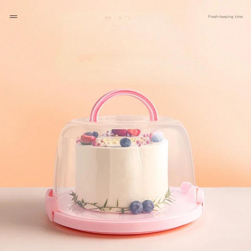 Food-grade Fresh Cake Keeping Container Waterproof Cake Container Transparent Pastry Storage Boxes Dessert Container