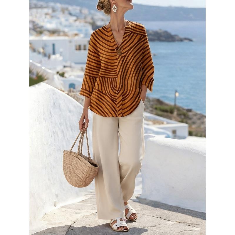 GMXIA Women's Fashion Casual Autumn Winter Long Sleeve V-Neck Pants Suits