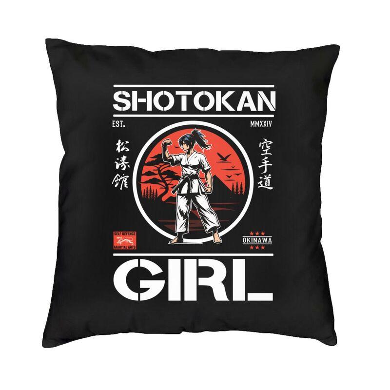 Soft Shotokan Karate Throw Pillow Cover Home Decor Custom Square Cushion Cover 40x40cm Pillowcover for Sofa