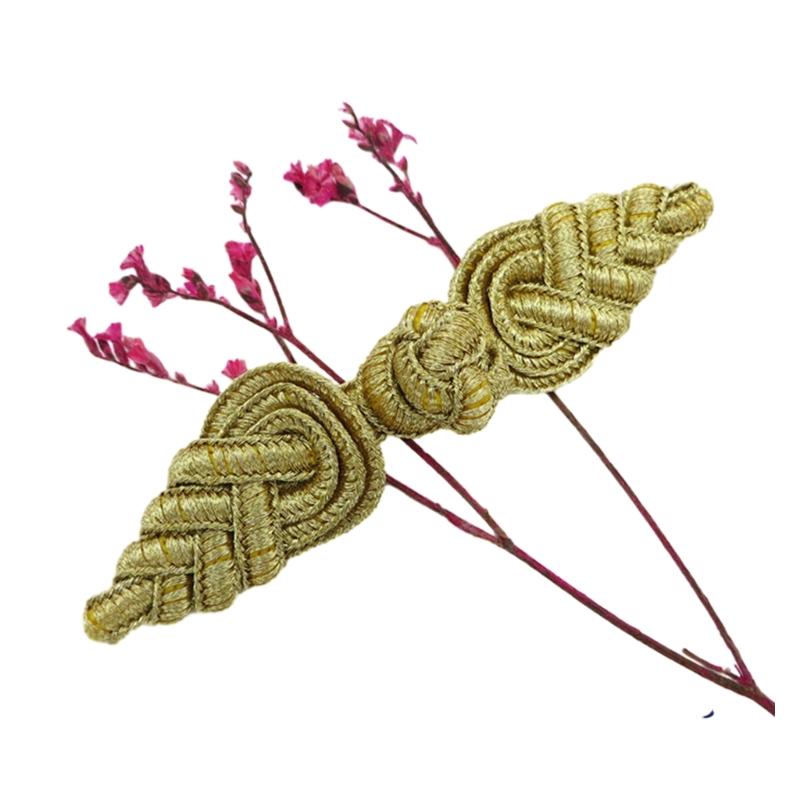 Chinese Pipa Buckle Frog Buttons Sewing on Buttons Fasteners for Traditional Cheongsam Scarf Cardigan Costume Garments