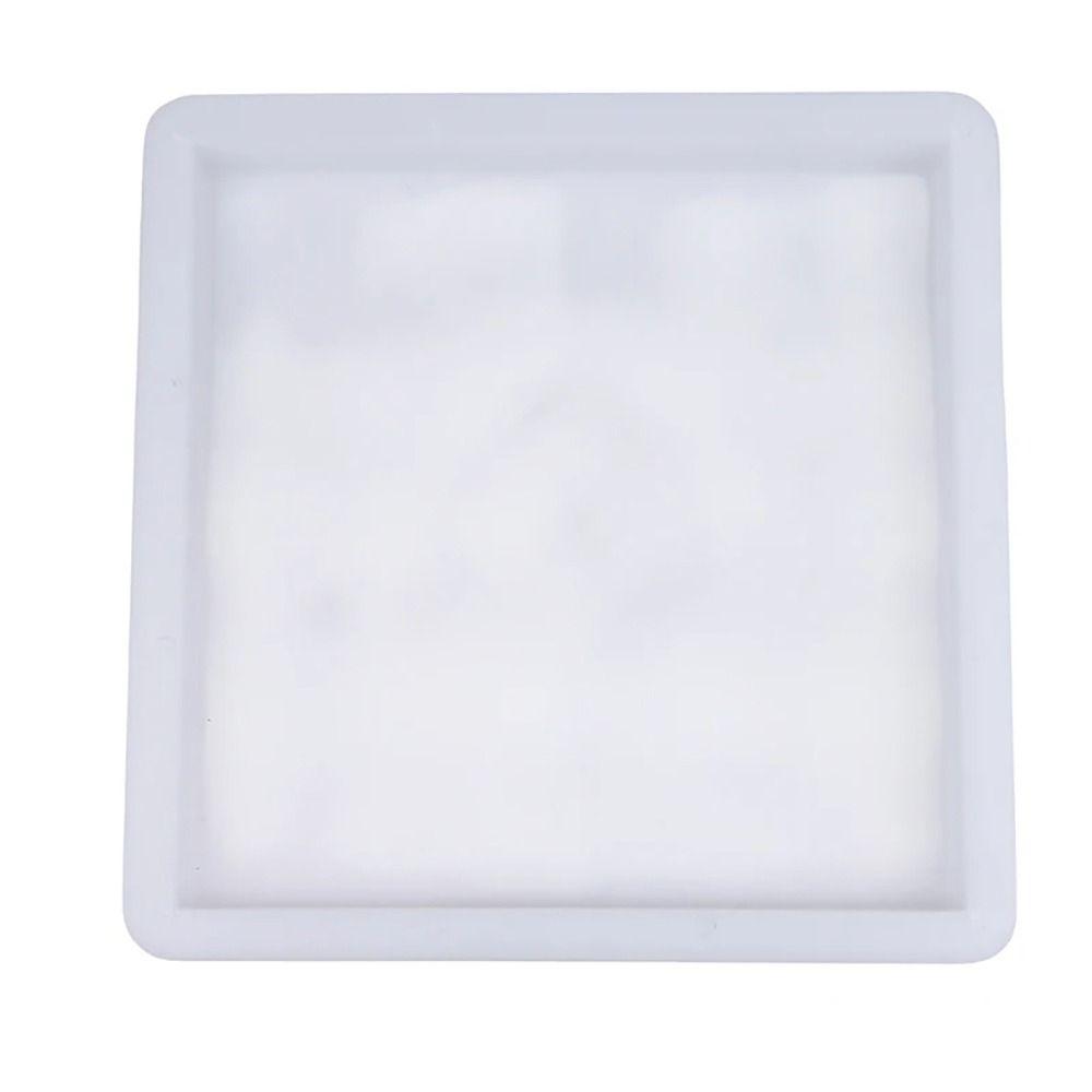 1Pcs 30x30x3.5cm Paving Brick Mould Rhombus Reusable Concrete Path Maker Mold DIY Plastic Walk Maker For Lawn Patio Yard Garden