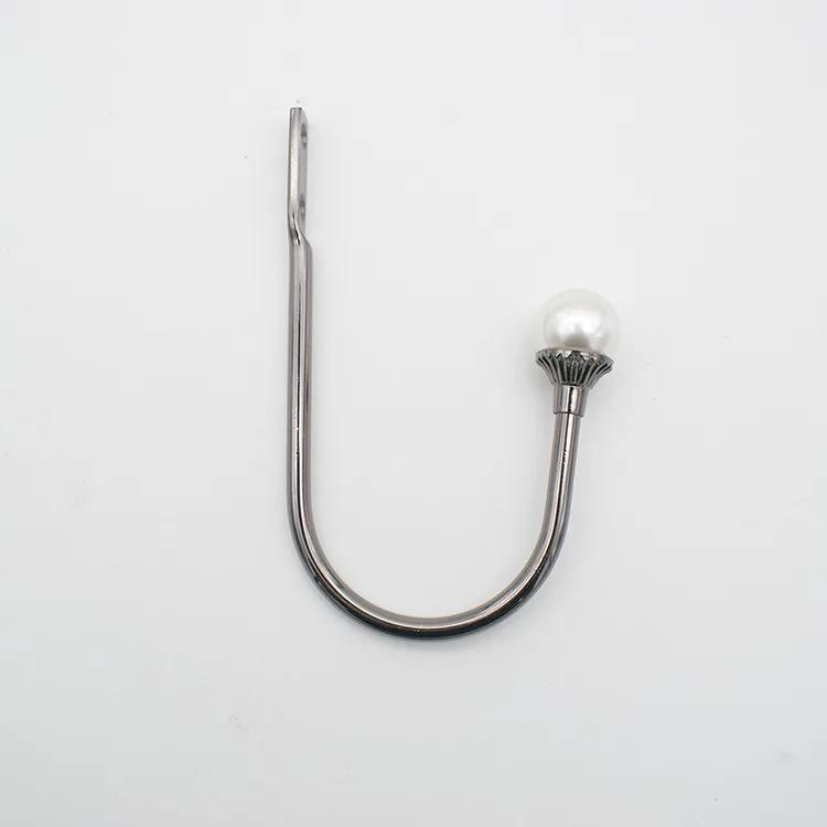 Carved Small Crystal Ball Aluminum Alloy Curtain Wall Hook Crystal Curtain Storage Vacation Home Decoration