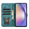 Animals Cat Leather Phone Wallet Case Book For Samsung Galaxy S25 Edge S24 S23 S22 Ultra S21 Plus S20 FE A16 A56 Card Flip Cover