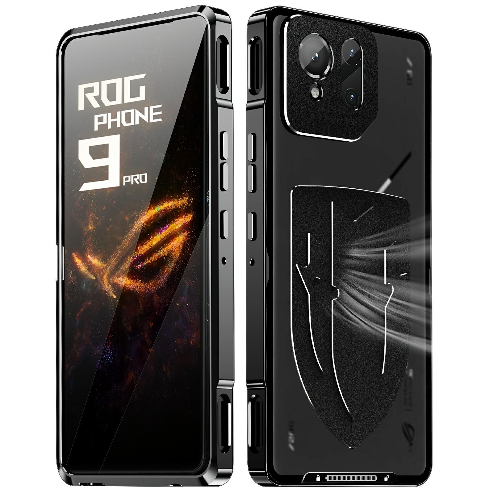 

Для Asus ROG Phone 9 5G/Phone 9 Pro 5G Чохол Металева рамка з розсіюванням тепла PC Чохол для телефону Black