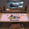 Barbapapa Color Mouse Pad Large Gaming Table Cushion Non-slip Laptop Tablet Big Mousepad XXL Mat Mini PC Playmat With Lock edge