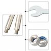 Schleifkopfschlüssel Silber 4 4,8 5,5mm Kettensägen-Schärfer Zylindrischer Fräser