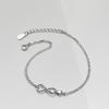 Bracelet Infinite Love Bracelet Women's Korean Style Simple Hollow Geometric Bracelet Personalized Jewelry KTJ