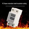 Dual Display Adjustable Current Protector with Over/Undervoltage, Overpressure, and Overload Protection