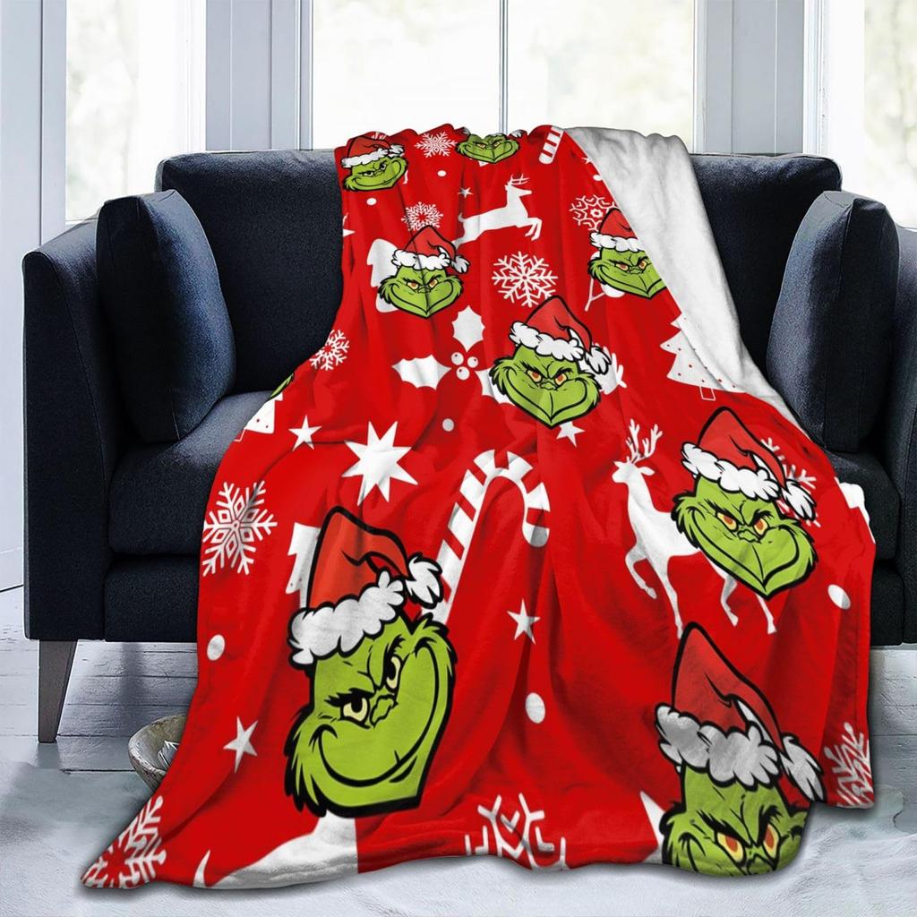 Christmas Blanket. Universal Blanket For The Whole Family. A Must-have For Home Parties