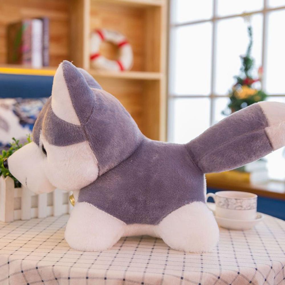 25-40cm Cute Pet Husky Plush Doll Erha Creative Doll Simulation Puppy Dog Accompany Send Children's Birthday Gifts