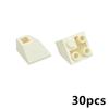 30PCS MOC Bricks 3676 Slope Inverted 45° 2X2 For Building Blocks Parts DIY Bricks Bulk Model Educational High-Tech Parts Toys