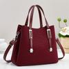 Pu Material Large Crossbody Bag With Zipper Pockets For Daily Use Women