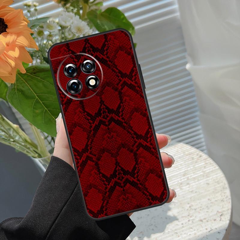

Python Snake Skin Case For OnePlus 15R 15 13R 12R 10R 13 13T 12 11 10 10T 8T Nord CE 5 2 3 4 Lite N20 N30 Cover OnePlus 8Pro