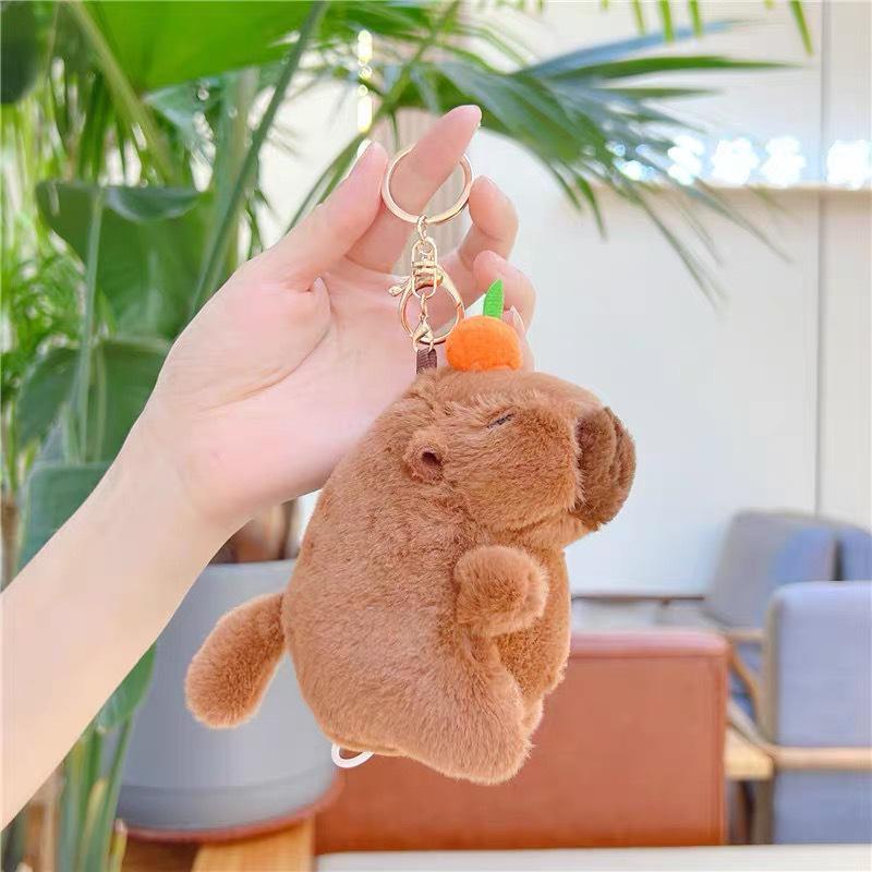 Popular Capybara Plush Pendant: Cute Capybara Ornament Toy