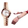 Movement Watch, Tungsten Steel Color Versatile Watch, Female Student Simple Waterproof Women'S Watch