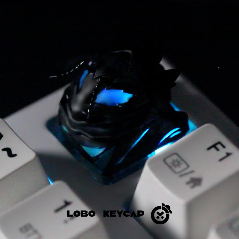 Solo Leveling Comic-Serie Mechanische Tastatur Austauschbare Esc-Tastenkappe Harzmaterial Peripheres Lustiges Geschenk Für Kinder