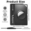 Plastic Wallet Card Holder Card Tracker Protective Cover for Apple AirTag Locator Accessories