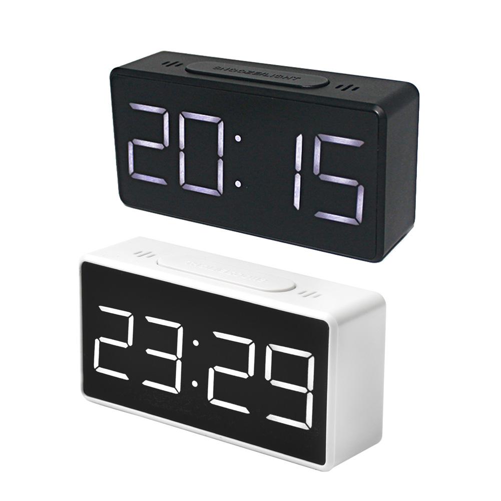 Buy Alarm clock Home LED Outdoor Realtime Supplies Temperature USB/Battery at affordable prices