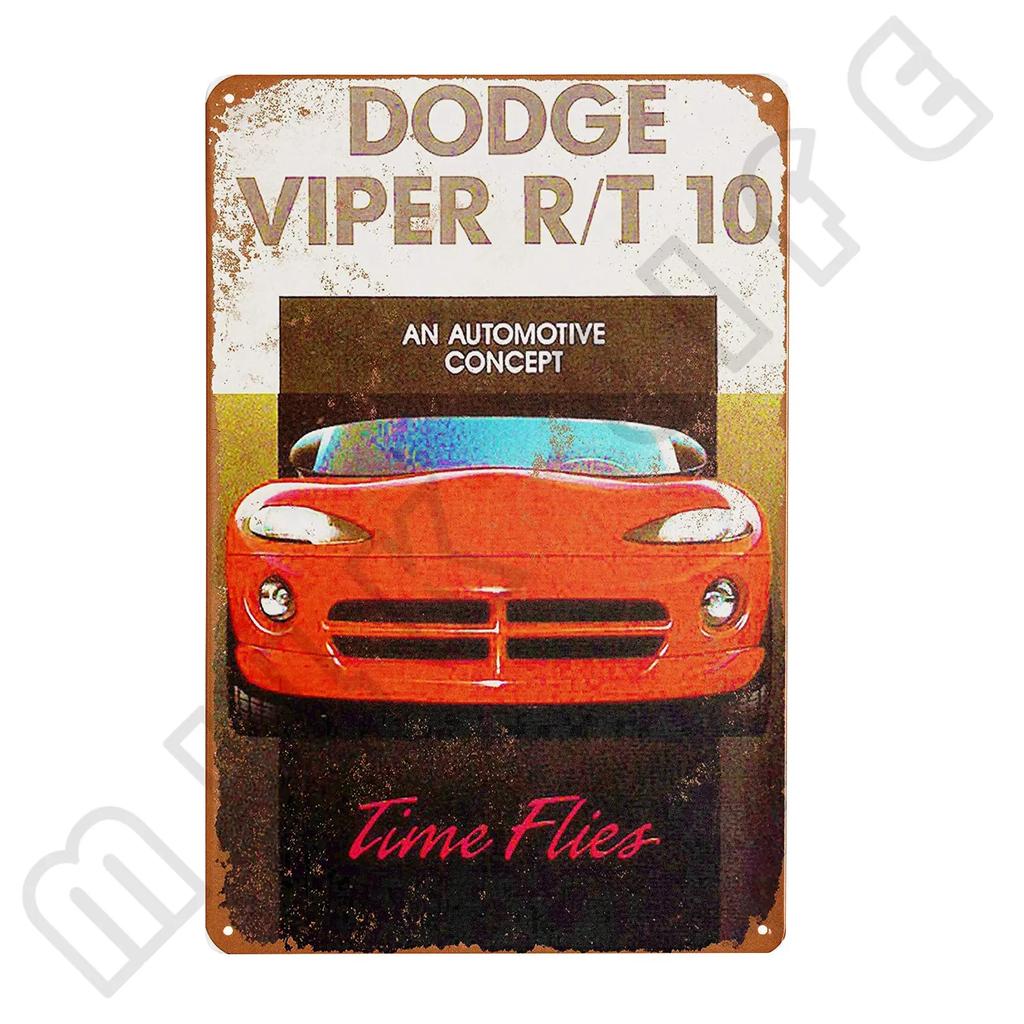 Dodge RAM Nur Parken Metall Blechschilder, Retro Poster für Zuhause Schlafzimmer Garage Bar Club Vintage Wandkunst Dekor