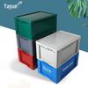Industrial Stackable Plastic Storage Box with Lid