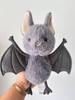 Jc Brooks Bat Cute Grey Bat Plush Toy Soft Stuffed Animal Kawaii Halloween Gift For Kids Collectible Furry Doll For Home Decor