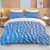 Nature's Water Source Bedding 3 Piece Set  King Size Double Bed Bedding Set Microfiber or Polyester Duvet Cover Set