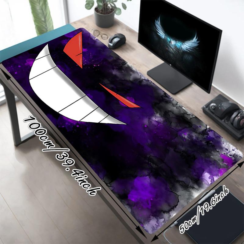1Pc Sailboat Abstract Storm Gaming Mouse Pad Keyboard Desk Mat Non-slip Rubber Lock Edge Waterproof Computer Mousepad for Office Home Decor Y133