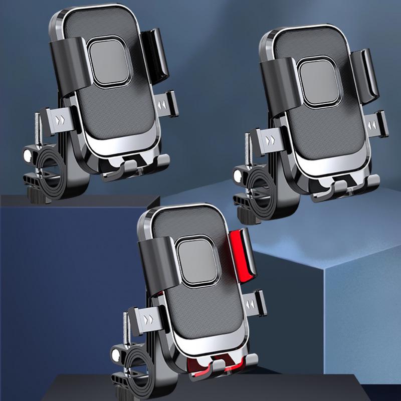 Shockproof Electric Vehicle & Motorcycle Phone Mount for Navigation & Battery Access