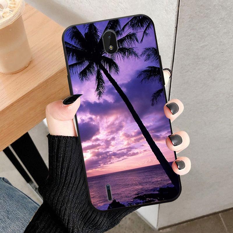 For Nokia C01 Plus Case Soft TPU Silicone Covers For Nokia C01 Plus Popular Animals Painted Phone Cases Back Cover Bumper