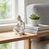 Mini Reader Sculpture Ornament Minimalist Reading Figure Ornament  Bookshelf Decor