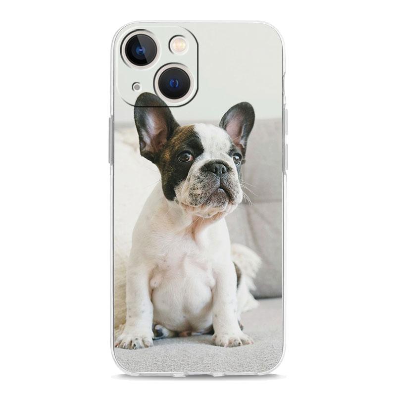 Phone Case For iPhone 17 Air Cases iPhone 16 15 12 13 14 Pro Max SE 7 8 Plus iPhone11 Clear Soft Cover French Bulldog Dog Pet